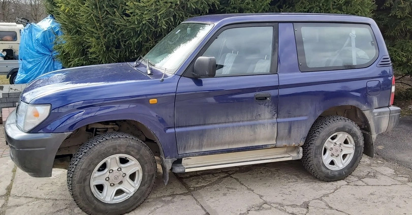 Toyota Land Cruiser cena 32000 przebieg: 168000, rok produkcji 1999 z Grybów małe 37